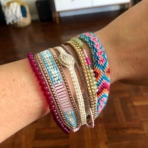 Plunder stacked friendship bracelet